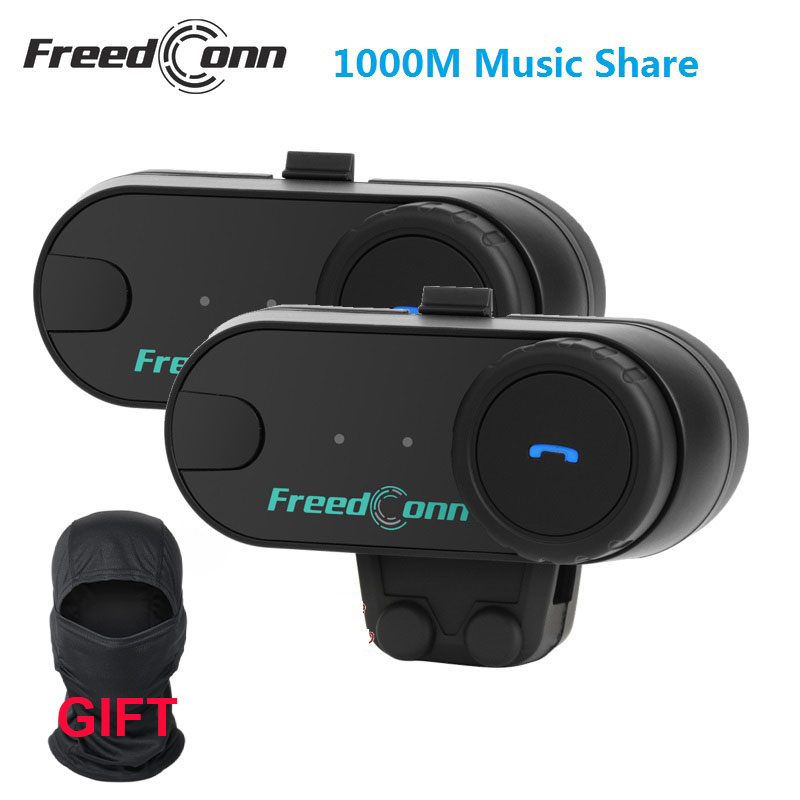 Universal Motorcycle Helmet Intercom Headset - Freedconn tcom vb motorrad helm intercom