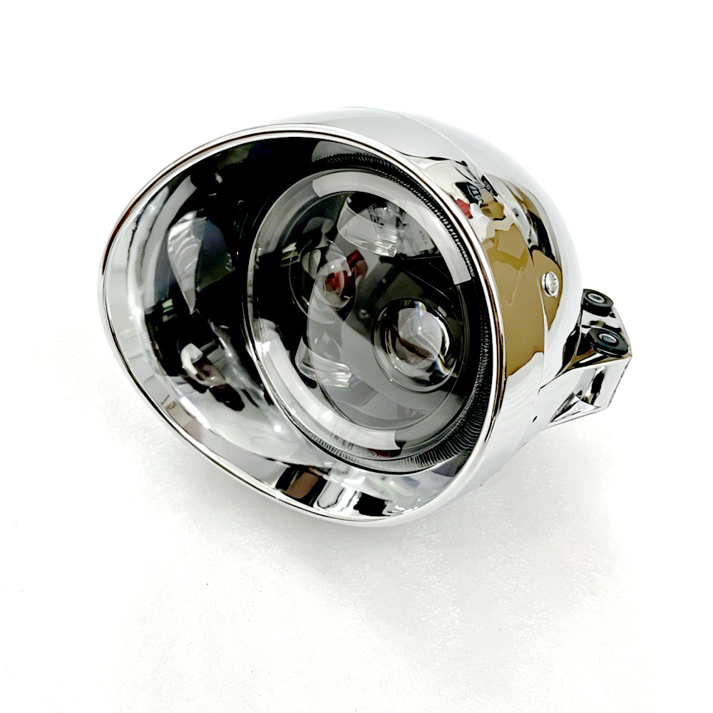 Universal Motorcycle Led Headlight Projector - Universeller Retro 12V Motorrad 5,75' LED-Scheinwerfer