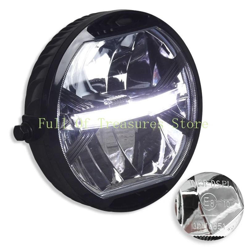 Universal Motorcycle Led Headlight Projector - Meistverkauft CE-Zertifiziert E8-Stempel Universelles Motorrad Moderner