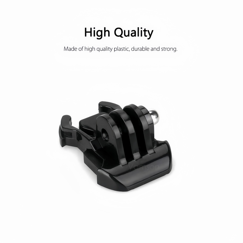 Quick Release Buckle Motorcycle Helmet - Universelle Schnellverschluss-Schnalle Basis-Halterung Action-Kamera-Schnallenhalterung Geeignet für