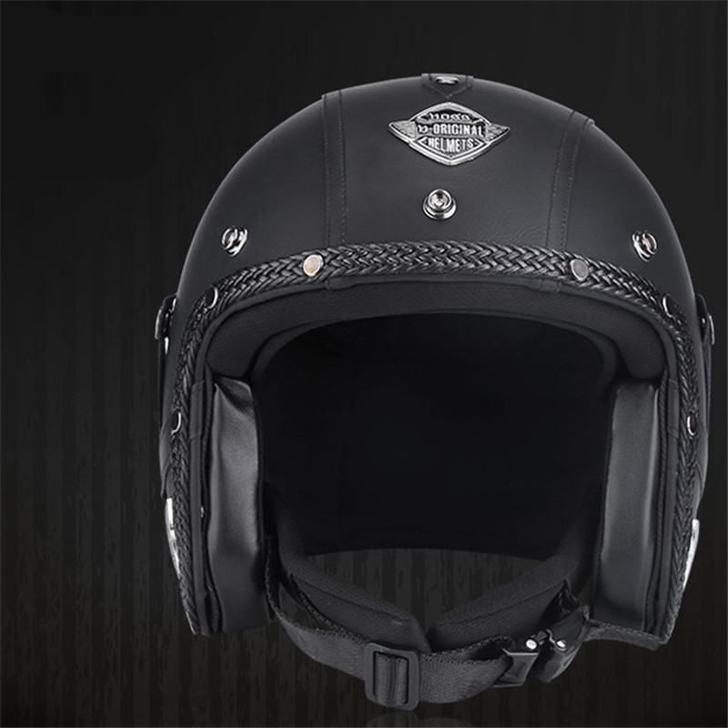 Vintage Open Face Retro Helmet - Neue Ankunft Helme Open Gesicht 3/4