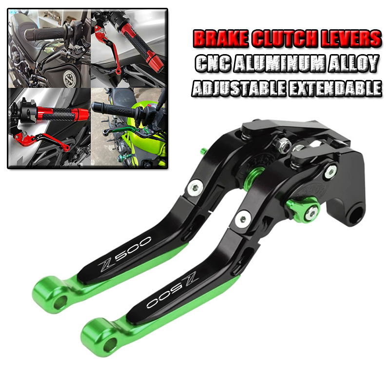 Cnc Aluminum Adjustable Brake Clutch Levers - Für KAWASAKI Z500 Z500 2025-2026 Motorrad