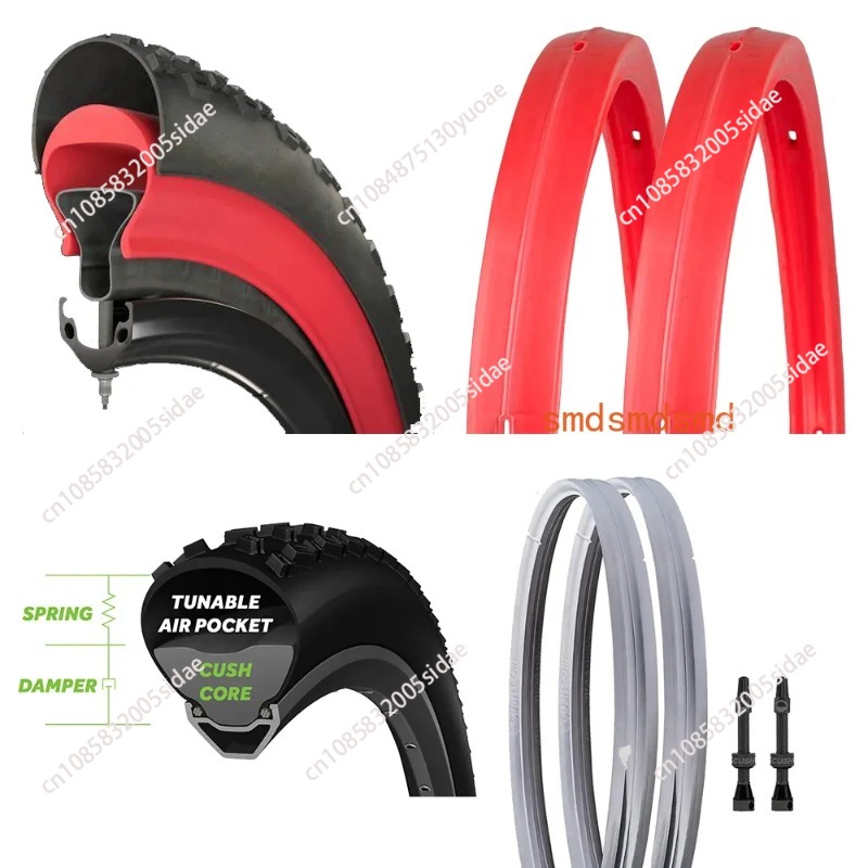 Riding Gear - Schlauchloses Schutz-Reifenpad, Vakuumschutzring für Mountainbikes zur