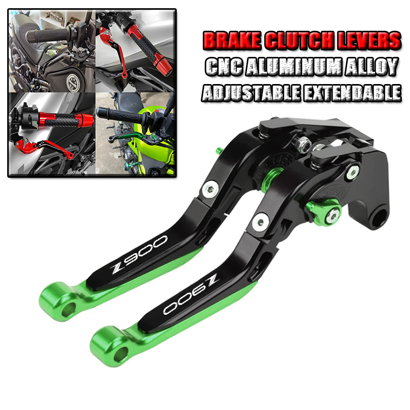 Cnc Aluminum Adjustable Brake Clutch Levers - Passend für Z900 Z900 z900 2017–2024.
