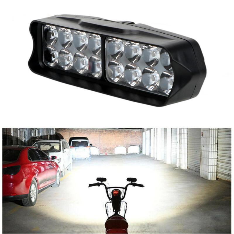 Universal Motorcycle Led Headlight Projector - Motorrad Scheinwerfer 12V Spot Scheinwerfer 8