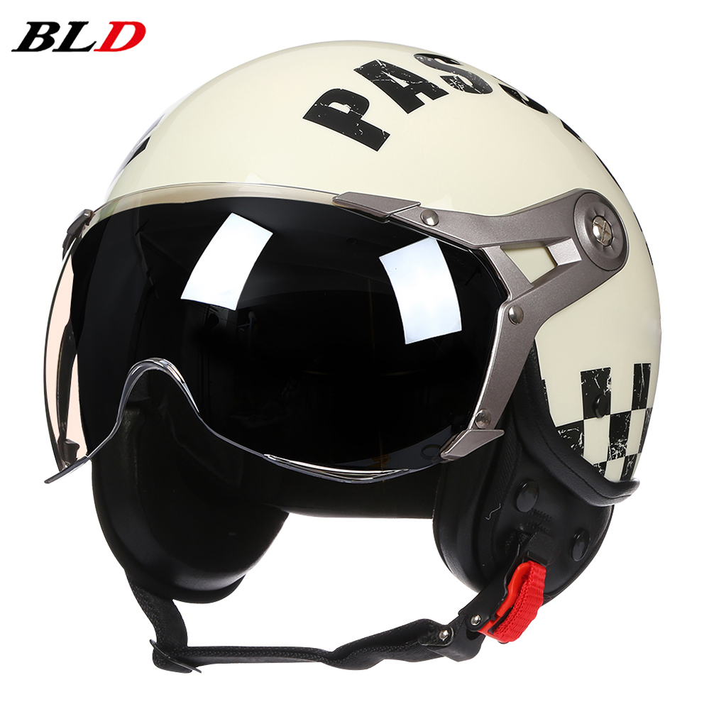 Retro 3/4 Jethelm Vintage Jet  – Vintage Open Face Retro Helmet Bewertung und Preis