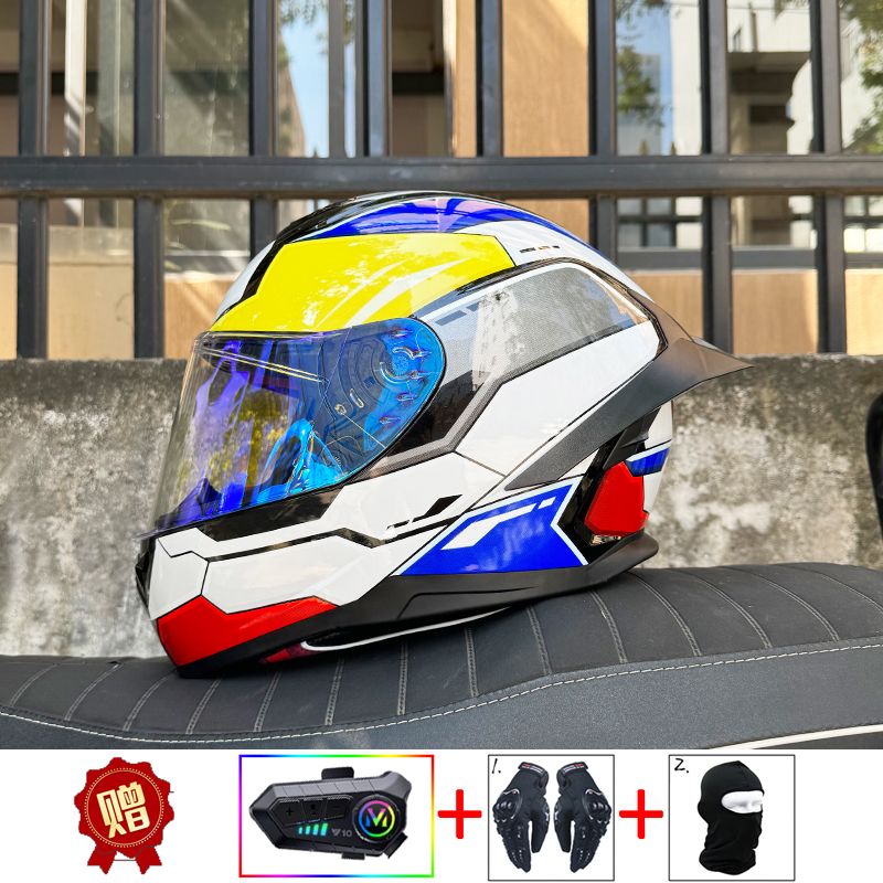 ORZ Motorrad-Bluetooth-Helm Vi – Full Face Motorcycle Helmet With Bluetooth Bewertung und Preis