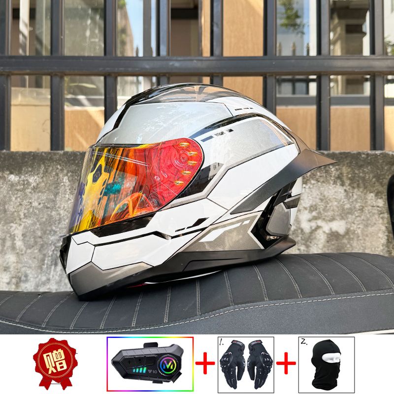 ORZ Motorrad-Bluetooth-Helm Vi – Full Face Motorcycle Helmet With Bluetooth Bewertung und Preis