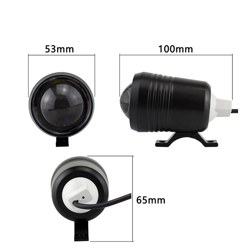Externer Motorrad-U2-Scheinwer – Universal Motorcycle Led Headlight Projector Bewertung und Preis