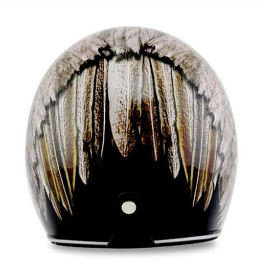 Schwarz Vintage Motorrad Helm  – Vintage Open Face Retro Helmet Bewertung und Preis
