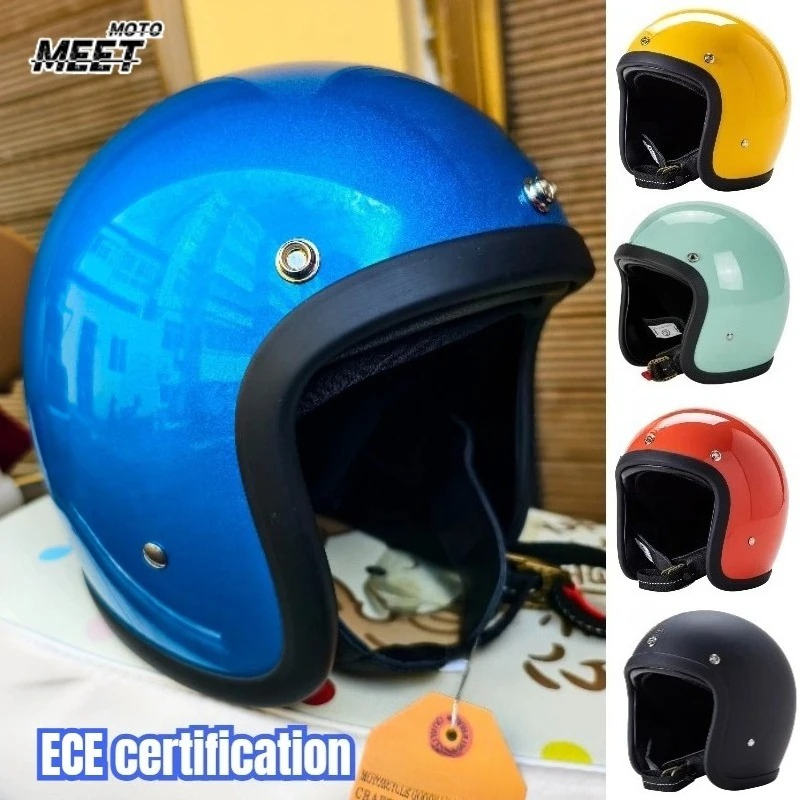 Japanischer Korea-Stil Open Fa – Vintage Open Face Retro Helmet Bewertung und Preis