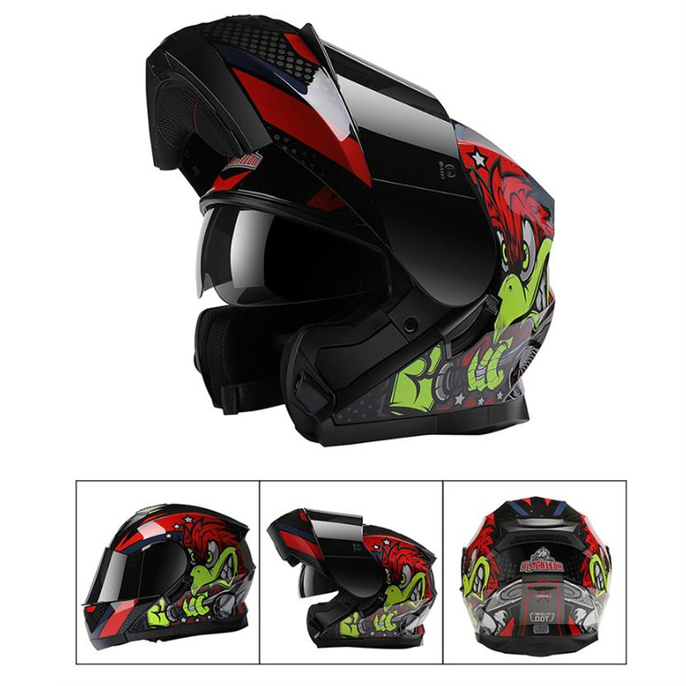 Full Face ADV Motorrad Dual Vi – Dual Visor Motorcycle Racing Helmet Bewertung und Preis