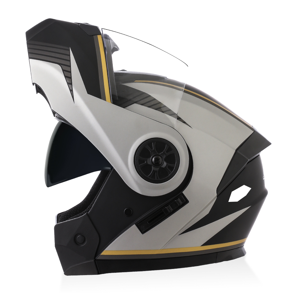 BLD Neue Ankunft Hohe Qualität – Modular Flip Up Motorcycle Helmet Dot Approved Bewertung und Preis