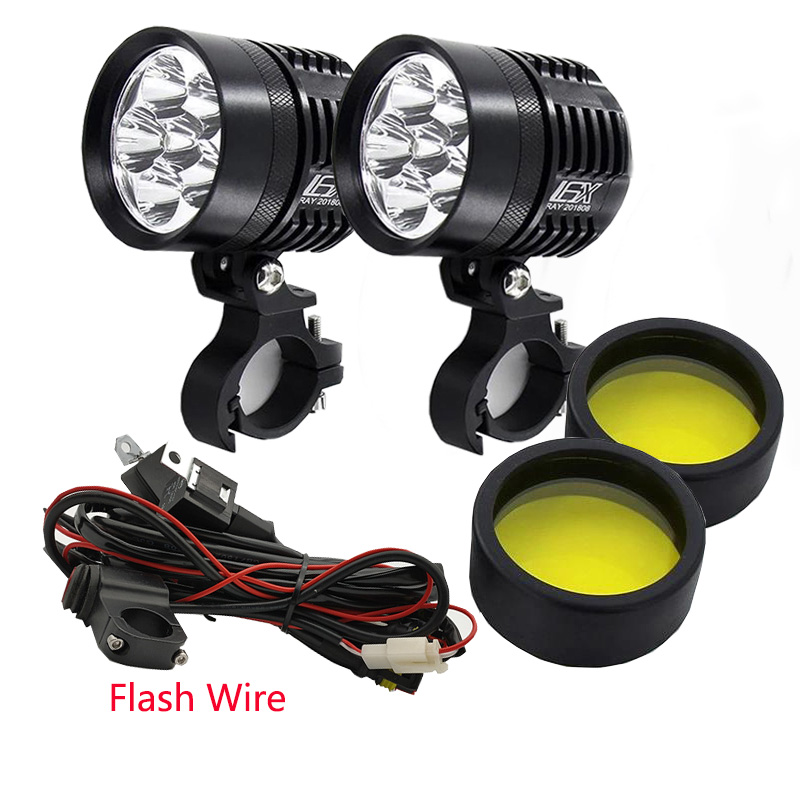 2 Stück Universelle L6X LED-Mo – Universal Motorcycle Led Headlight Projector Bewertung und Preis