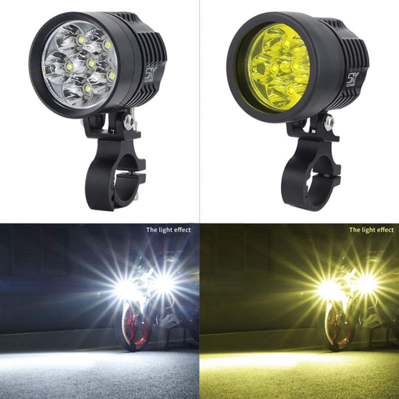 2 Stück Universelle L6X LED-Mo – Universal Motorcycle Led Headlight Projector Bewertung und Preis