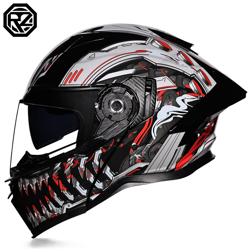 ORZ-997 Modularer Klapphelm fü – Modular Flip Up Motorcycle Helmet Dot Approved Bewertung und Preis