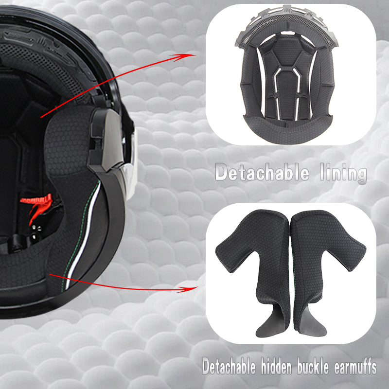 715 Motorrad Dual Visor Flip-U – Dual Visor Motorcycle Racing Helmet Bewertung und Preis