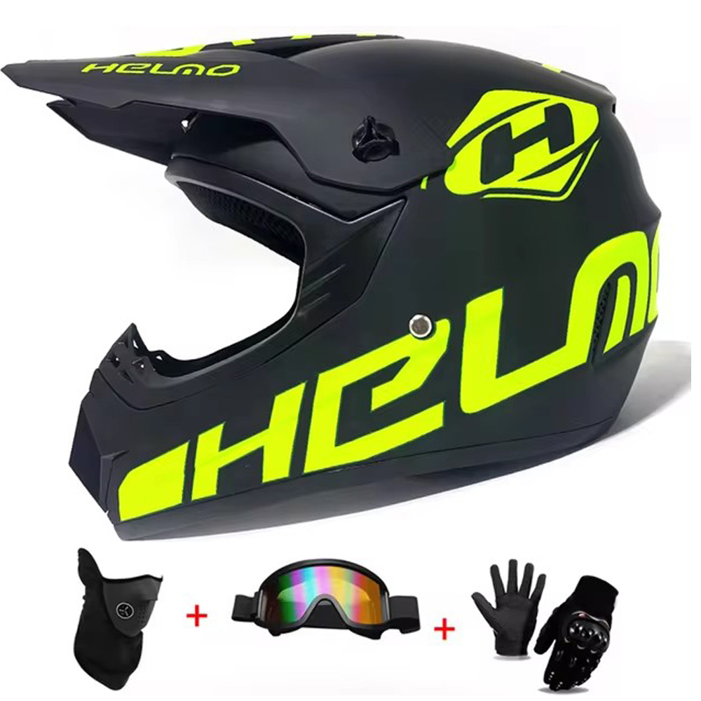 Motocross- und Offroad-Helm-Se – Off Road Motocross Helmet Goggles Set Bewertung und Preis