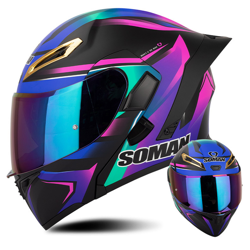 Punkt genehmigt Männer Motorra – Modular Flip Up Motorcycle Helmet Dot Approved Bewertung und Preis