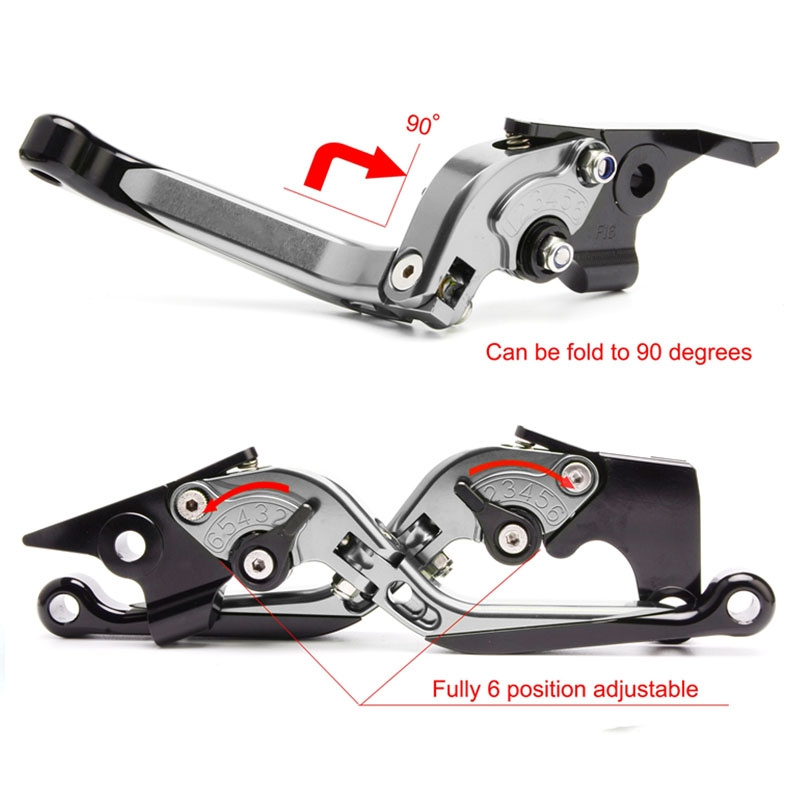 Für Husqvarna Svartpilen 401 V – Cnc Aluminum Adjustable Brake Clutch Levers Bewertung und Preis