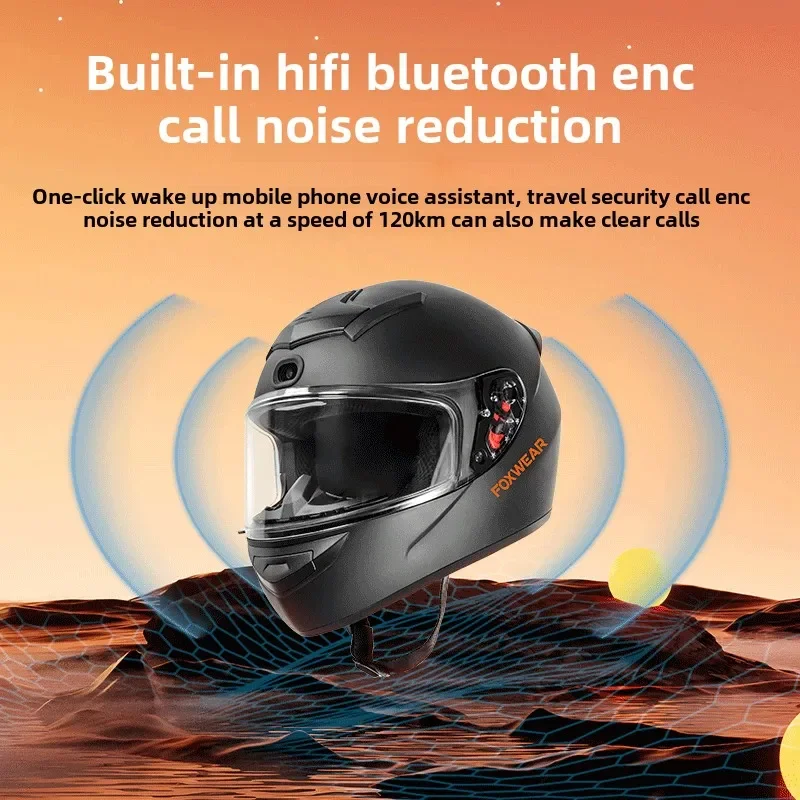 AI Intelligence Motorradhelm m – Full Face Motorcycle Helmet With Bluetooth Bewertung und Preis