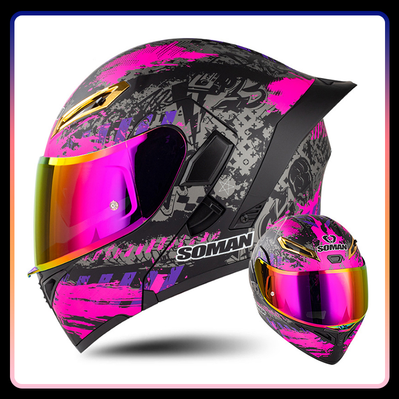 Männer Frauen Motorrad Helme I – Modular Flip Up Motorcycle Helmet Dot Approved Bewertung und Preis