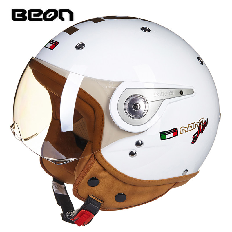 BEON B-110 Motorradhelm Beon 3 – Vintage Open Face Retro Helmet Bewertung und Preis