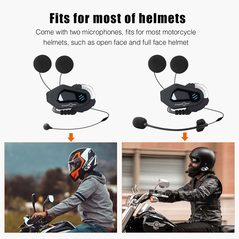 FreedConn T MAX S PRO Motorrad – Universal Motorcycle Helmet Intercom Headset Bewertung und Preis