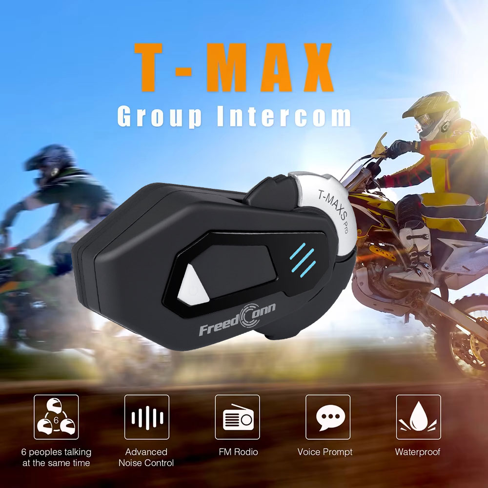 FreedConn T MAX S PRO Motorrad – Universal Motorcycle Helmet Intercom Headset Bewertung und Preis