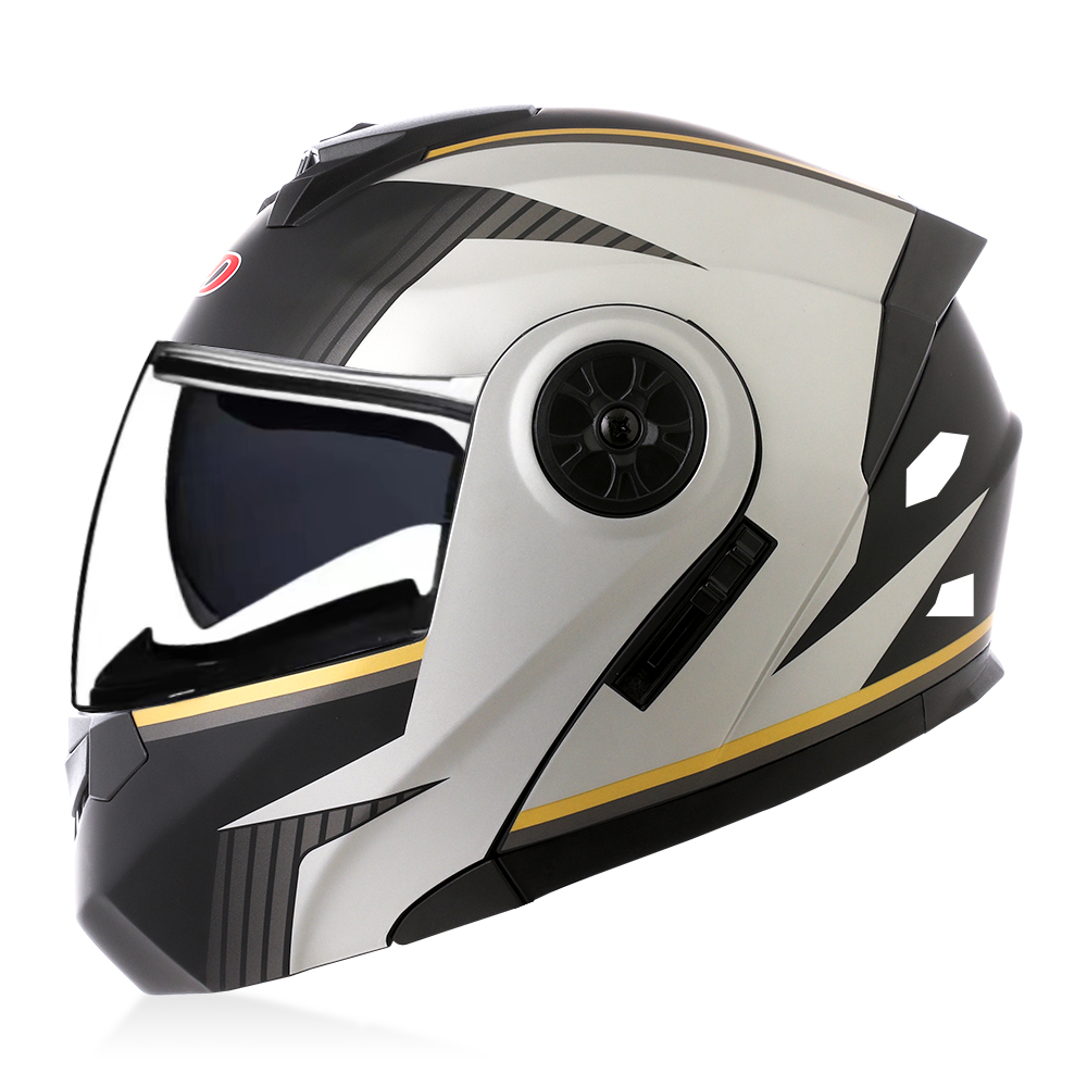 Hochwertiger Modularer Klapphe – Modular Flip Up Motorcycle Helmet Dot Approved Bewertung und Preis