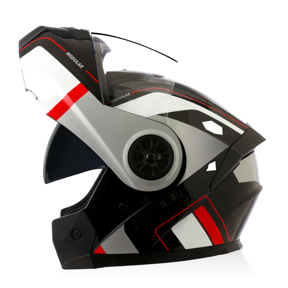 Hochwertiger Modularer Klapphe – Modular Flip Up Motorcycle Helmet Dot Approved Bewertung und Preis