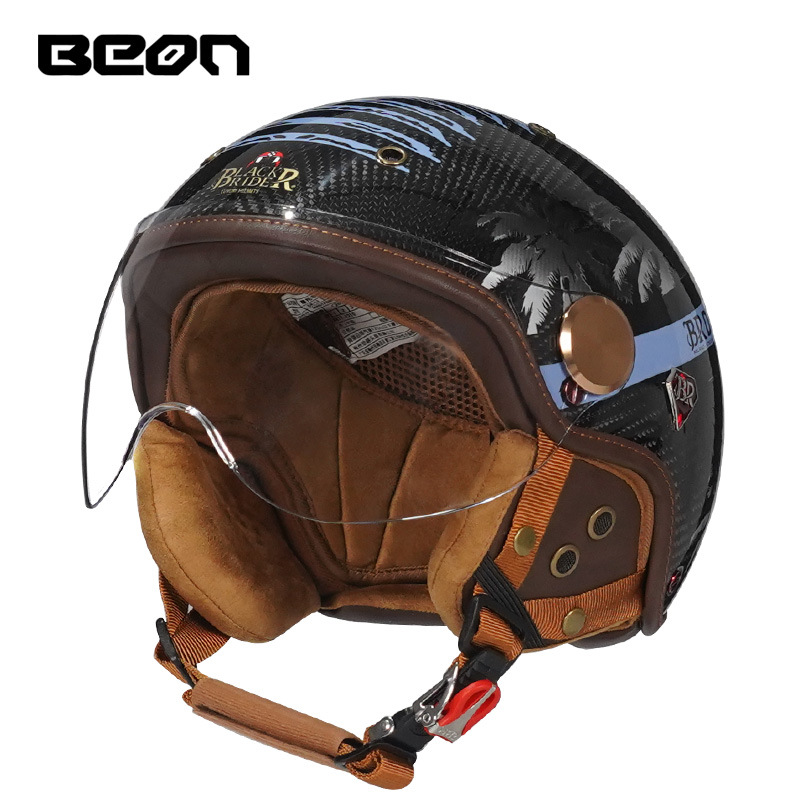 BEON BR13 Retro Open Face Halb – Vintage Open Face Retro Helmet Bewertung und Preis