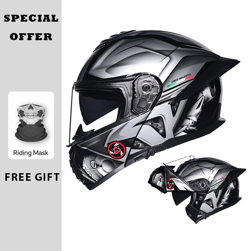 Motorrad Klapphelm Doppelvisie – Dual Visor Motorcycle Racing Helmet Bewertung und Preis