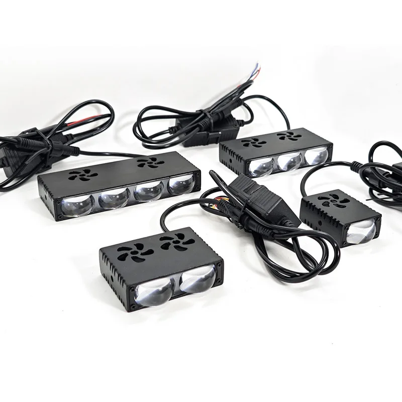 Auto Kühlergrill LED Scheinwer – Universal Motorcycle Led Headlight Projector Bewertung und Preis