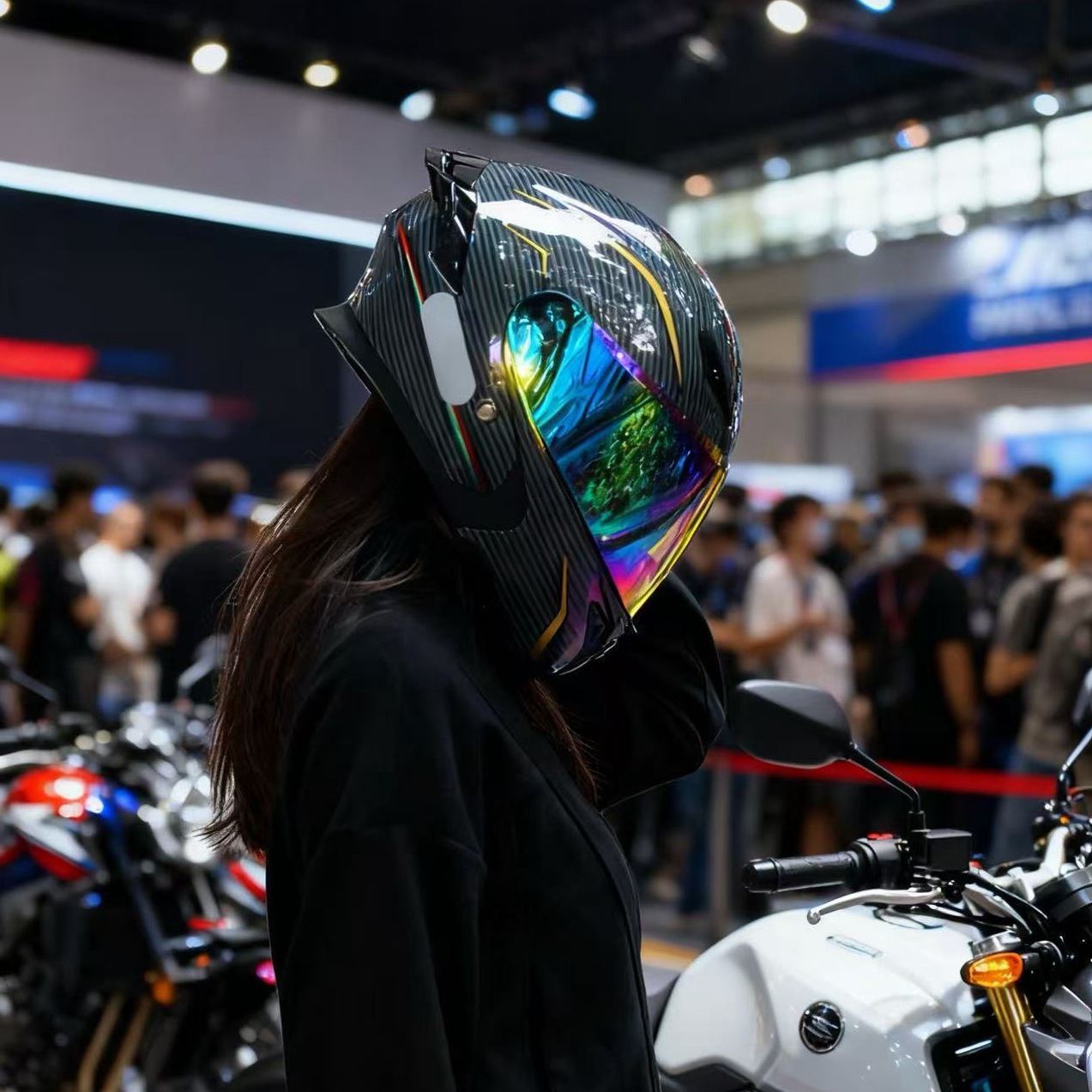 Zertifizierter modularer Klapp – Dual Visor Motorcycle Racing Helmet Bewertung und Preis