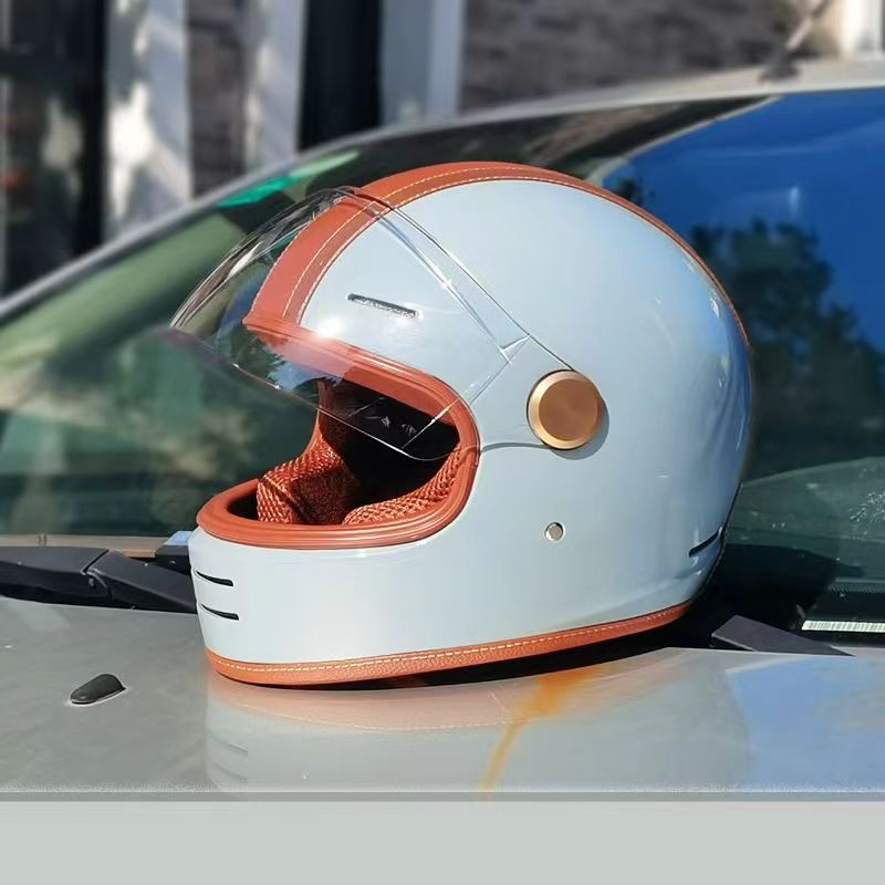 Vintage Casque Motorradhelm –  – Vintage Open Face Retro Helmet Bewertung und Preis