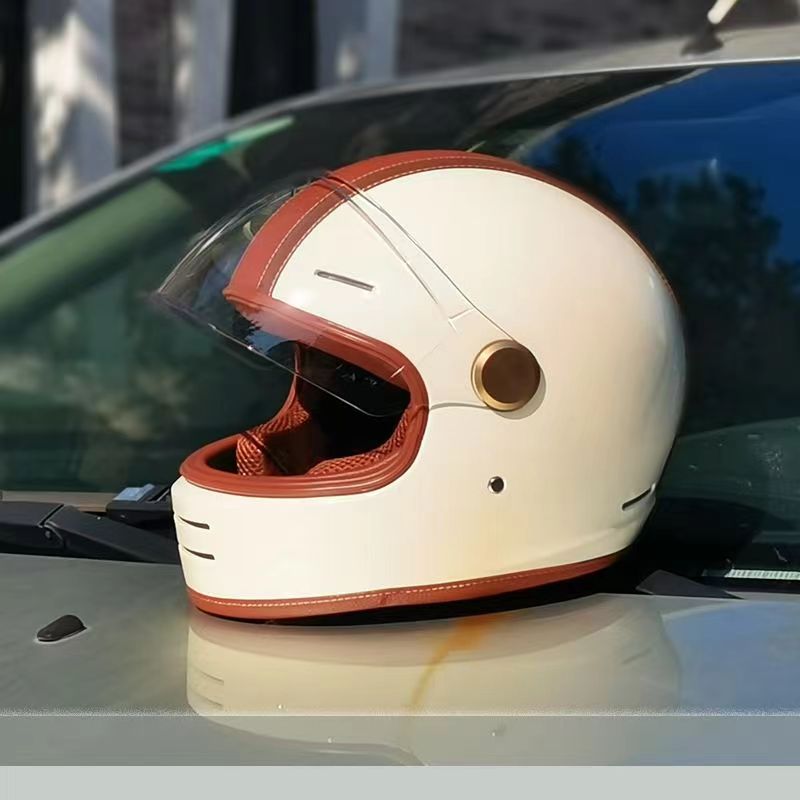 Vintage Casque Motorradhelm –  – Vintage Open Face Retro Helmet Bewertung und Preis