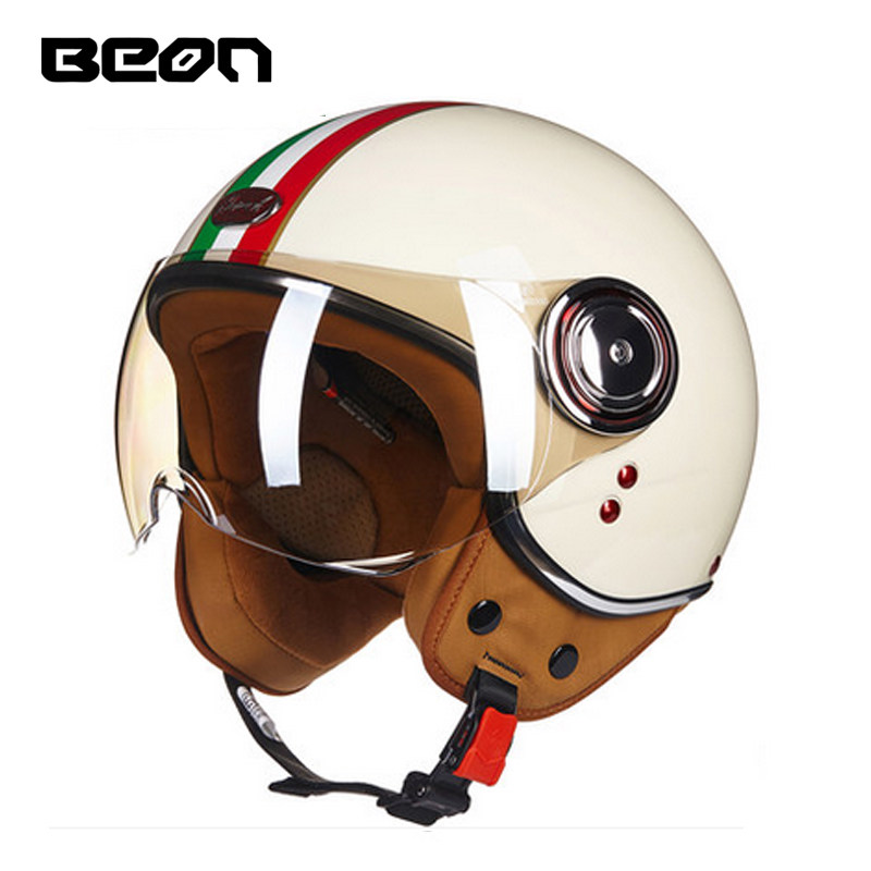 Capacete BEON 110B Offener Mot – Vintage Open Face Retro Helmet Bewertung und Preis