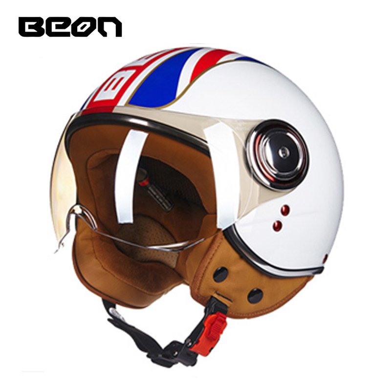 Capacete BEON 110B Offener Mot – Vintage Open Face Retro Helmet Bewertung und Preis