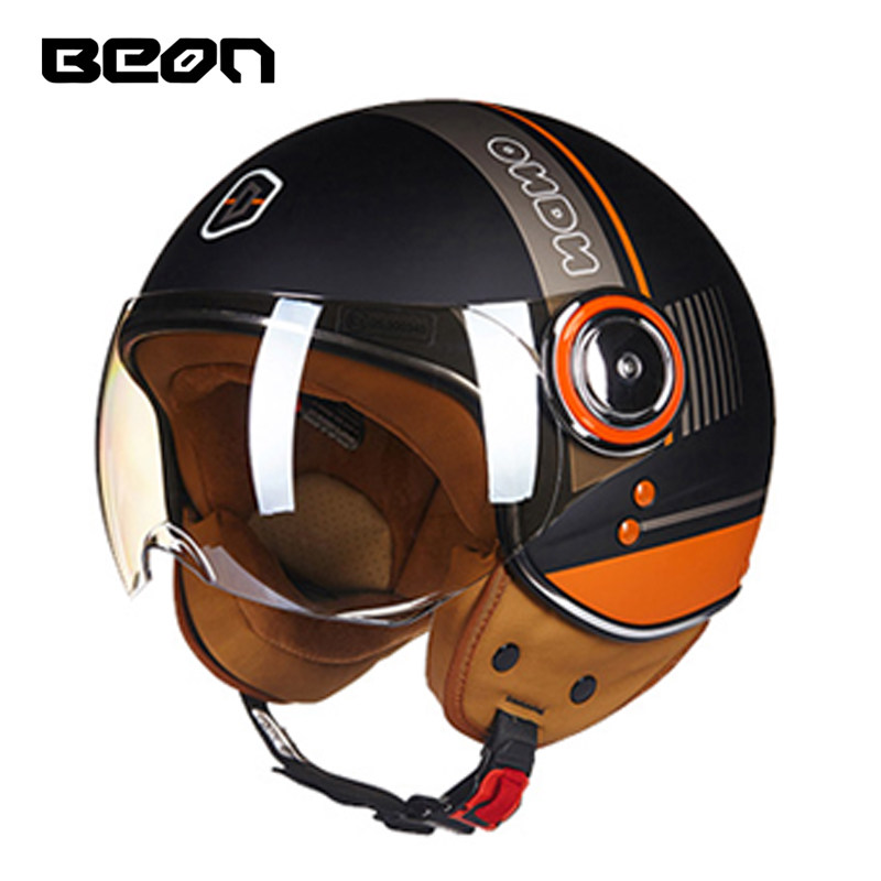 Capacete BEON 110B Offener Mot – Vintage Open Face Retro Helmet Bewertung und Preis