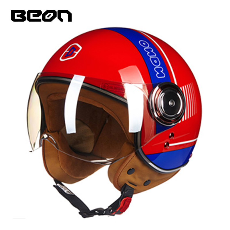Capacete BEON 110B Offener Mot – Vintage Open Face Retro Helmet Bewertung und Preis