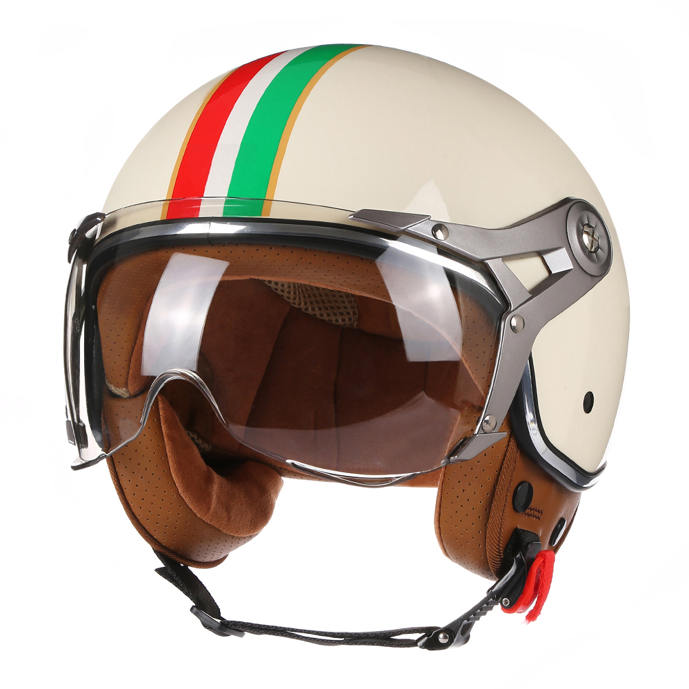 DOT Offener 3/4 Motorradhelm R – Vintage Open Face Retro Helmet Bewertung und Preis